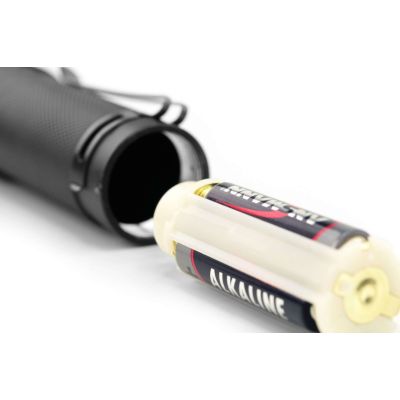 9. Ansmann T600FRB Schwarze LED-Handtaschenlampe