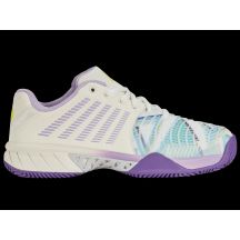 K-Swiss Express Light 3 Padel Damen Sneakers Weiß/Lila (98900-182-M)