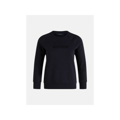 Peak Performance W Ease Crew Sweatshirt Schwarz