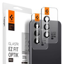 Spigen Glas.tR EZ Fit Optik Kameraschutz für Samsung Galaxy S23 FE – Schwarz 2 Stk.