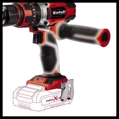 3. EINHELL TE-CD 18/48 Li-i Solo 4513926 Schlagbohrschrauber