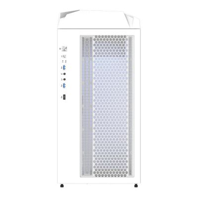 7. Gigabyte Gehäuse C301 WHITE GLASS, ATX, Midi-Tower, weiß