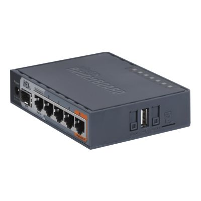 3. Mikrotik hEX S Router (RB760iGS) Anzahl Ethernet-Ports: 6; Architektur: MMIPS; CPU-Kerne: 2