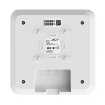 5. REYEE Access Point AX3200: 1 Port 1 Gbit/s + 1 Port 2,5 Gbit/s | Wi-Fi 6 (802.11ax) – 3202 Mbit/s | PoE-Stromversorgung | Deckenmontage
