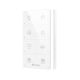 Grenton-Touchpanel / 8 Touchfelder / TF-Bus / weiße Glasfront