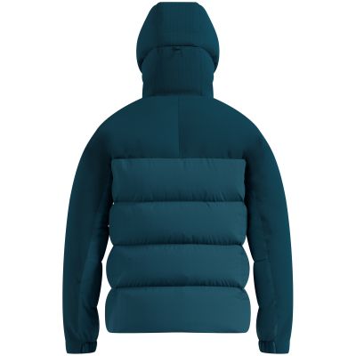 2. Herren-Daunenjacke Odlo DOWN HOODED Jacket insulated, grün