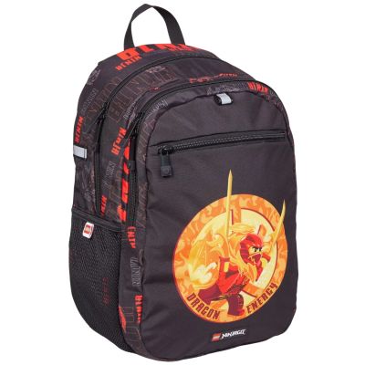 2. LEGO Ninjago Erweiterter Rucksack 20222-2502 Schwarz Einheitsgröße