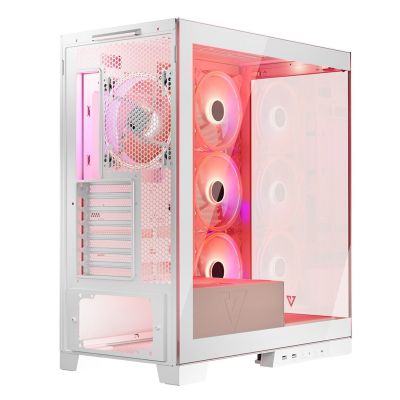 18. MODECOM VOLCNO SPACE APEX ARGB MIDI WEISSES GEHÄUSE