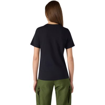 3. Champion Damen Kurzarm-T-Shirt Schwarz 119125 KK001