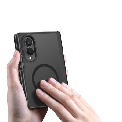 6. Dux Ducis Yind Hülle für Samsung Galaxy Z Fold 8 Wide - Schwarz