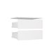 10. Modularer Kleiderschrank OPENO SET 260/250 WEISS mit Schubladen, Kleiderstangen und Einlegeböden – groß, fürs Schlafzimmer