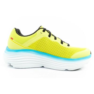4. Skechers Max Cushioning Leichte Laufschuhe für Herren in Limettengrün