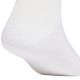 4. Adidas gepolsterte, lineare Crew-Socken, 10 Paar, Weiß, KF9091