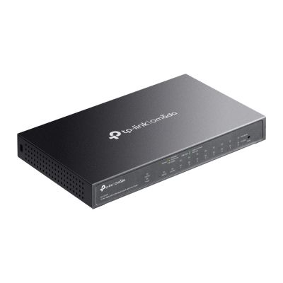 4. TP-LINK ES210GMP Omada 10-Port Gigabit Easy Managed Switch mit 8-Port PoE+