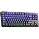 2. Gasket F87 Pro Purple Black Gradient GrayWoodV4 Switch RGB AULA Tastatur