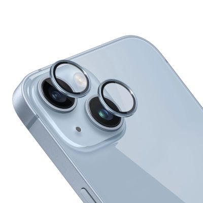 2. 3mk Lens Protection Pro Kameraabdeckung für iPhone 14 – blau