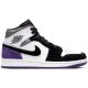 Air Jordan 1 Mid SE Varsity Purple Basketballschuhe - 852542-105