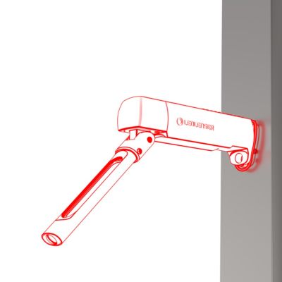12. Ledlenser W7R Arbeits-LED Schwarz