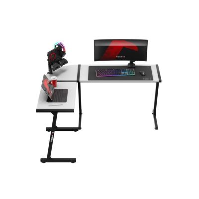 27. Huzaro Hero 6.0 Weißer Gaming-Schreibtisch