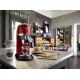6. DeLonghi Dedica Style EC 685.R Siebträger-Espressomaschine (1300 W; Farbe Rot)