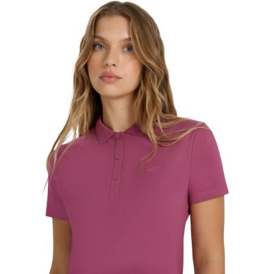 14. Damen Poloshirt 4F F554 bordeaux 4FWAW25TPTSF554 60S