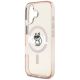 6. Karl Lagerfeld IML Choupette Sketch Logo MagSafe iPhone 17 Hülle - Pink