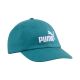 Puma Ess No. 1 Logo BB Kinder-Baseballkappe, Meeresgrün, 26853 04