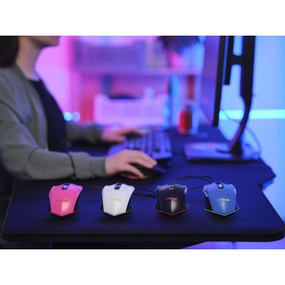 10. TRUST GXT109P Felox Gaming-Maus, Weiß