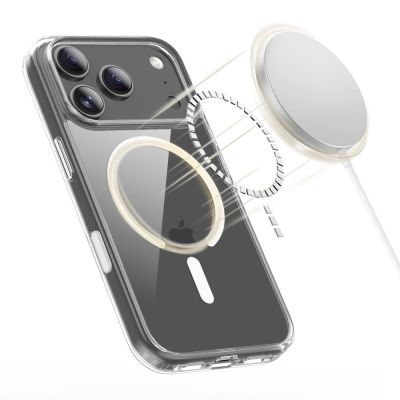 4. Tech-Protect Flexair Hybrid CC MagSafe Hülle für iPhone 17 Pro – Transparent