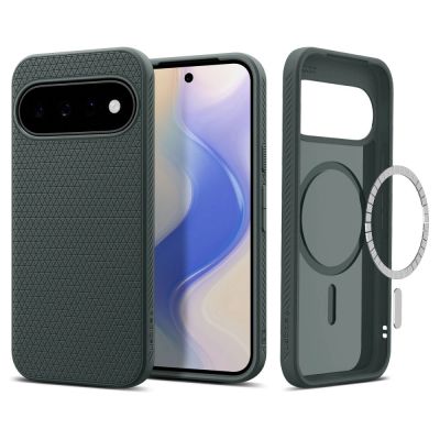 Spigen Liquid Air Mag MagSafe Hülle für Google Pixel 11 – Dunkelgrün