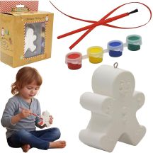 DIY-Gipsdekoration Keksfarbe