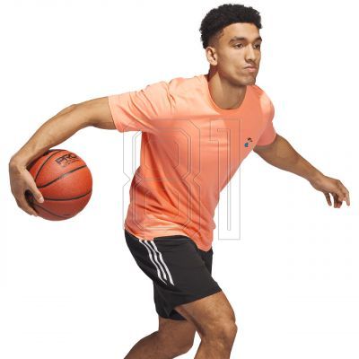 3. adidas Lil Stripe Spring Break Graphic Kurzarm-Basketball-T-Shirt M IC1869