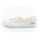 2. Lee Cooper Damenschuhe, sportliche weiße Slip-On-Ballerinas