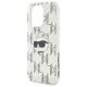 6. Karl Lagerfeld IML Choupette Head Galvanisierte Hülle für iPhone 16 Pro Max – transparent