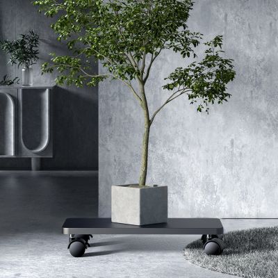 6. Orico CPB6 Computerständer mit Rädern, Schwarz