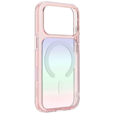 4. Uniq Coehl Estelle Magnetische Ladehülle für iPhone 18 Pro Max / 17 Pro Max – Pink