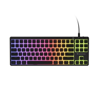 11. GENESIS Thor 430 TKL Gaming-Tastatur USB QWERTY US Englisch Schwarz