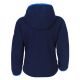 2. TrollKids Kids Stavanger Jacket marine/hellblaue winddichte Fleecejacke (706-110)