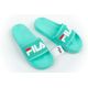 2. Fila Damen-Sport-Flip-Flops Morro, bequeme grüne Hausschuhe für den Pool