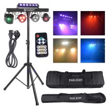 LIGHT4ME BEAM LASER STROBOSCOPE LED PAR DERBY UV I