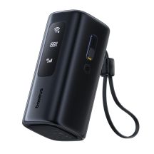 Baseus EnerGeek GX11 MiFi 20000mAh 67W Powerbank mit WLAN-Funktion - Schwarz