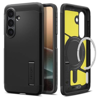 2. Spigen Tough Armor Mag MagSafe Hülle für Samsung Galaxy S26 - Schwarz