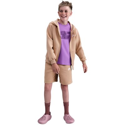 6. Nike Sportswear Club Fleece Beige Kinder-Sweatshirt FD3004 200