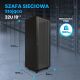 13. Extralink Rack-Schrank 32U 600x1000 Schwarz Standgerät