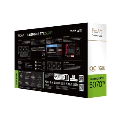 16. ASUS ProArt RTX 5070 Ti OC 16GB Grafikkarte
