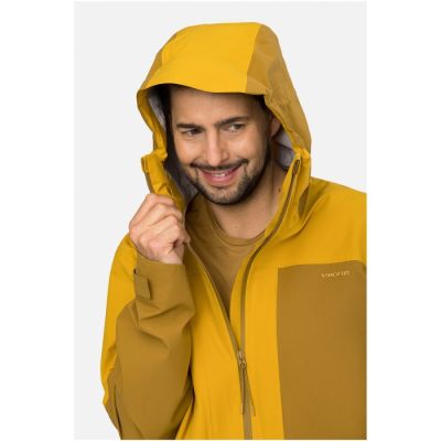 4. VIKING Numani Herrenjacke, Größe M, Braun und Gelb