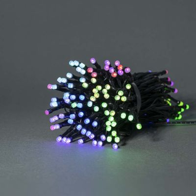 5. Nedis SmartLife Dekorative LED-Lichterkette mit WLAN und RGB-Beleuchtung, 168 LEDs, 20 m Reichweite, kompatibel mit Android™ und iOS