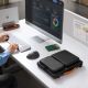 9. Tech-Protect Defender Tasche für 15-16 Laptops, Schwarz und Orange