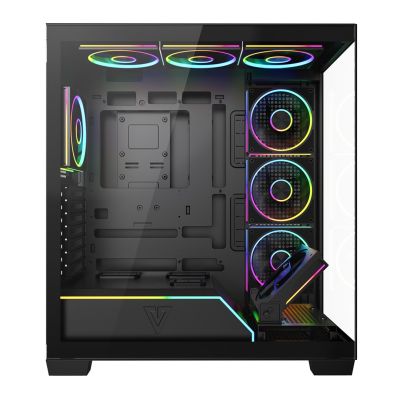 3. MODECOM VOLCANO STELLAR PLUS ARGB MIDI 8F SCHWARZES GEHÄUSE