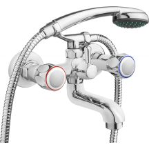 Badewannenarmatur mit Duschset BON 011D